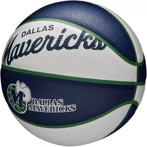 WILSON NBA Alliance Series Basketballs - Team Logo Basketballs - 29.5" and Mini Sizes
