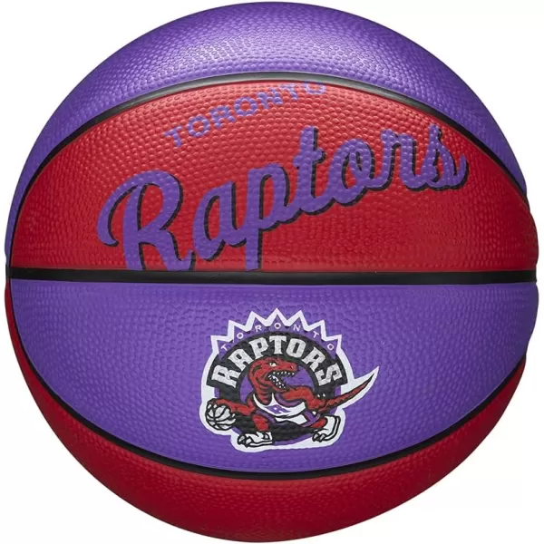 WILSON NBA Alliance Series Basketballs - Team Logo Basketballs - 29.5" and Mini Sizes