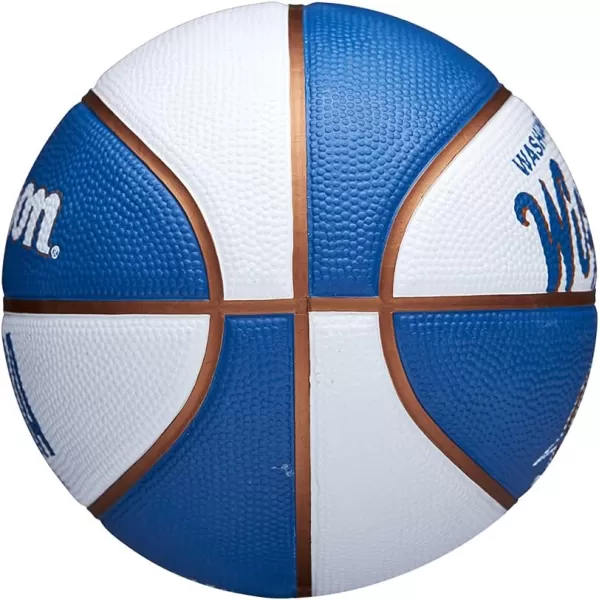 WILSON NBA Alliance Series Basketballs - Team Logo Basketballs - 29.5" and Mini Sizes