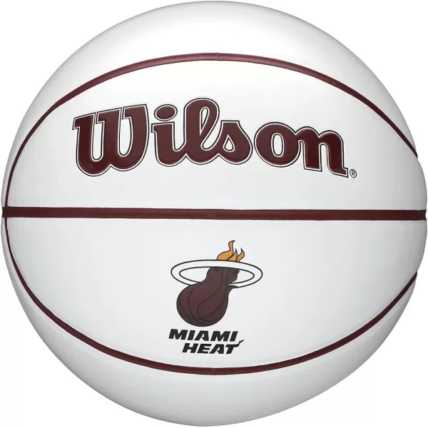 WILSON NBA Alliance Series Basketballs - Team Logo Basketballs - 29.5" and Mini Sizes