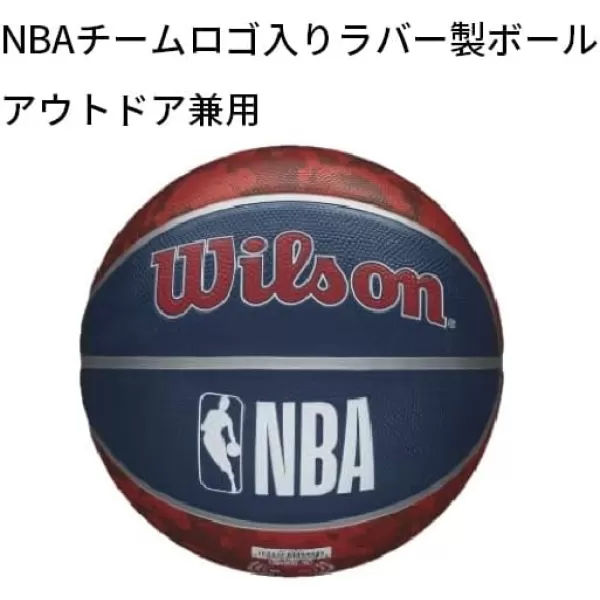 WILSON NBA Alliance Series Basketballs - Team Logo Basketballs - 29.5" and Mini Sizes
