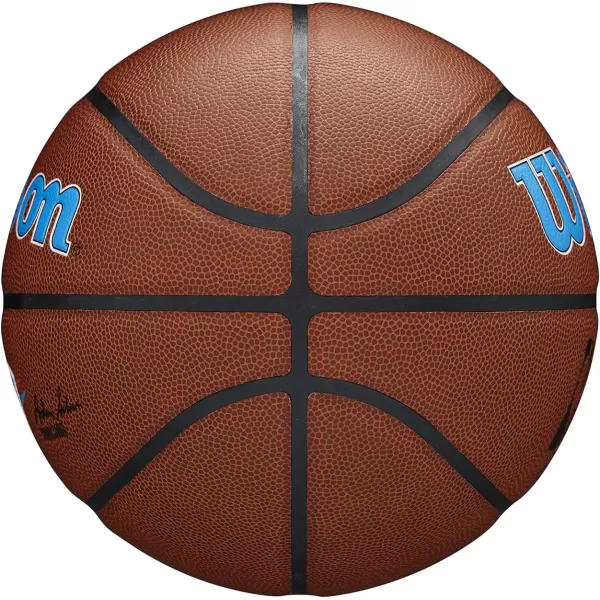 WILSON NBA Alliance Series Basketballs - Team Logo Basketballs - 29.5" and Mini Sizes