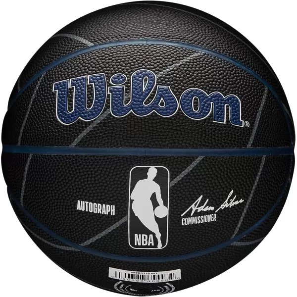 WILSON NBA Alliance Series Basketballs - Team Logo Basketballs - 29.5" and Mini Sizes