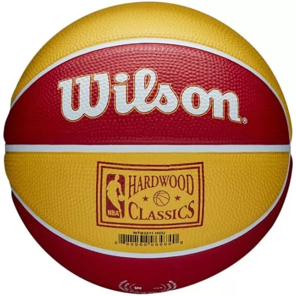 WILSON NBA Alliance Series Basketballs - Team Logo Basketballs - 29.5" and Mini Sizes