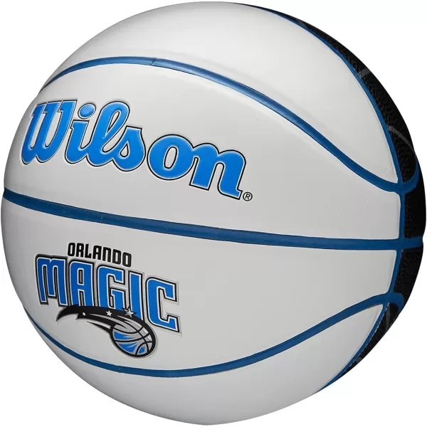 WILSON NBA Alliance Series Basketballs - Team Logo Basketballs - 29.5" and Mini Sizes