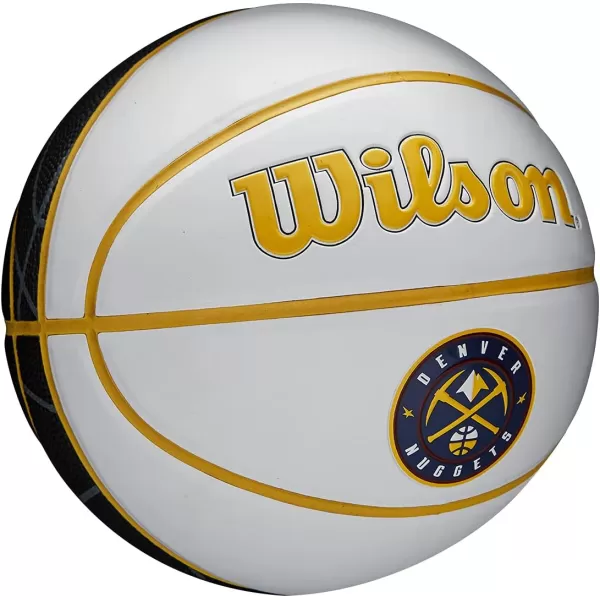WILSON NBA Alliance Series Basketballs - Team Logo Basketballs - 29.5" and Mini Sizes