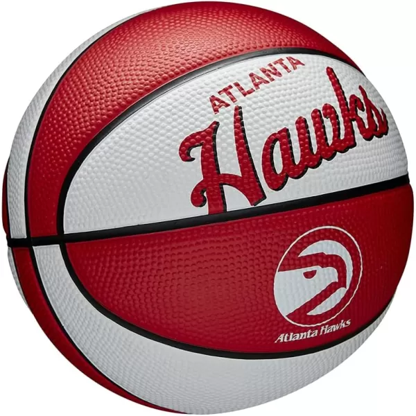 WILSON NBA Alliance Series Basketballs - Team Logo Basketballs - 29.5" and Mini Sizes