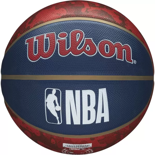 WILSON NBA Alliance Series Basketballs - Team Logo Basketballs - 29.5" and Mini Sizes