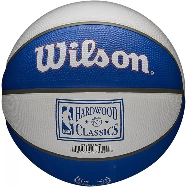 WILSON NBA Alliance Series Basketballs - Team Logo Basketballs - 29.5" and Mini Sizes