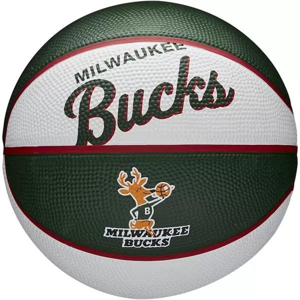 WILSON NBA Alliance Series Basketballs - Team Logo Basketballs - 29.5" and Mini Sizes
