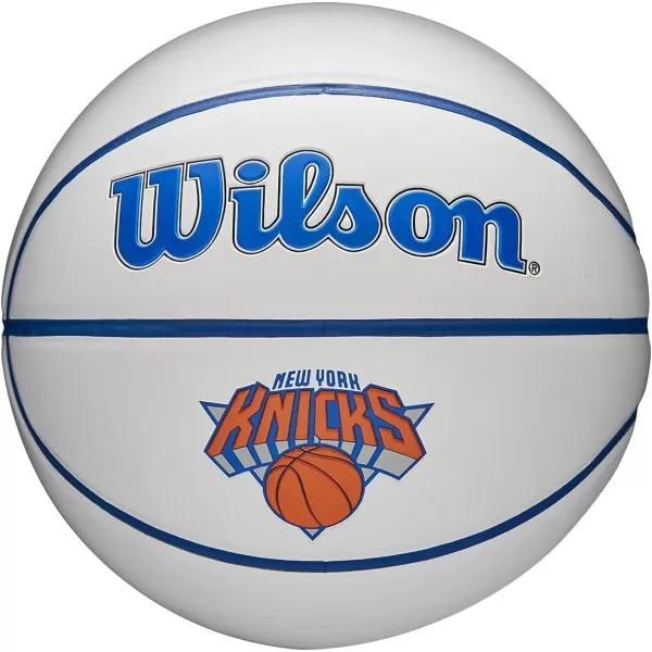 WILSON NBA Alliance Series Basketballs - Team Logo Basketballs - 29.5" and Mini Sizes