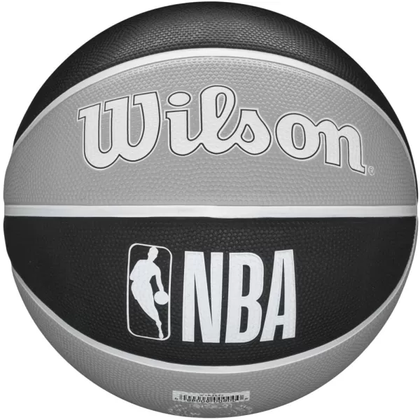 WILSON NBA Alliance Series Basketballs - Team Logo Basketballs - 29.5" and Mini Sizes