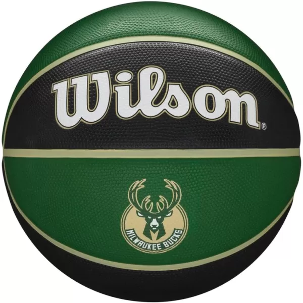 WILSON NBA Alliance Series Basketballs - Team Logo Basketballs - 29.5" and Mini Sizes