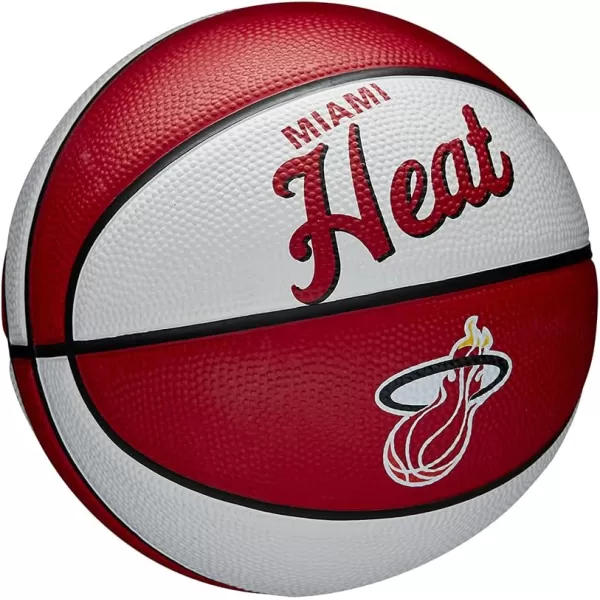 WILSON NBA Alliance Series Basketballs - Team Logo Basketballs - 29.5" and Mini Sizes
