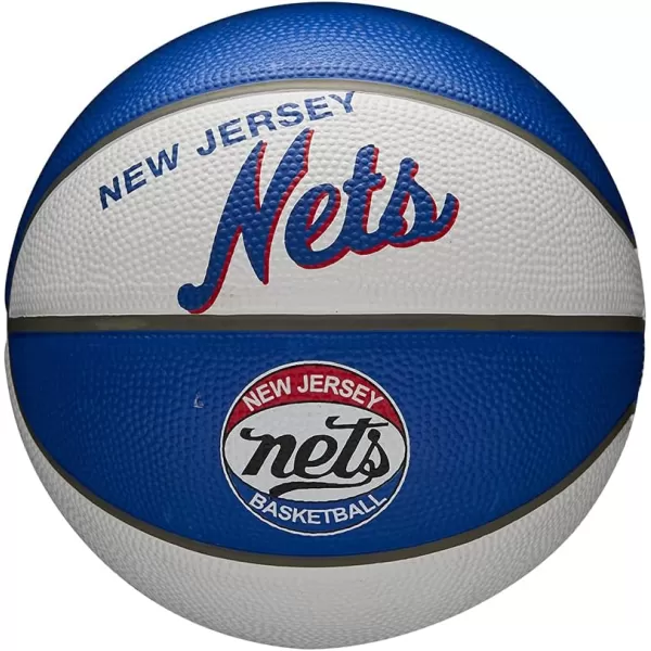 WILSON NBA Alliance Series Basketballs - Team Logo Basketballs - 29.5" and Mini Sizes