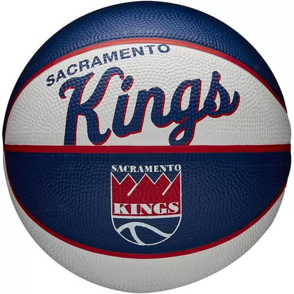 WILSON NBA Alliance Series Basketballs - Team Logo Basketballs - 29.5" and Mini Sizes
