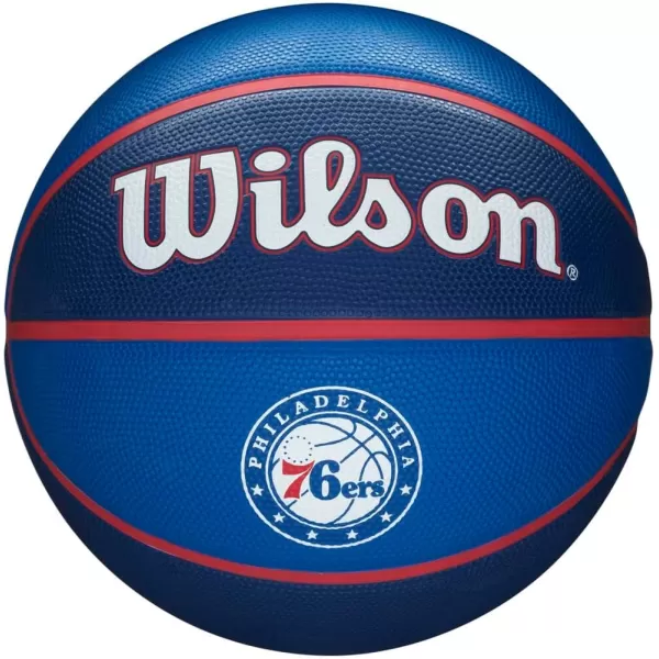 WILSON NBA Alliance Series Basketballs - Team Logo Basketballs - 29.5" and Mini Sizes