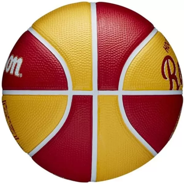 WILSON NBA Alliance Series Basketballs - Team Logo Basketballs - 29.5" and Mini Sizes