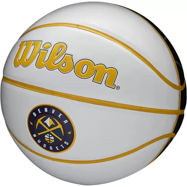 WILSON NBA Alliance Series Basketballs - Team Logo Basketballs - 29.5" and Mini Sizes