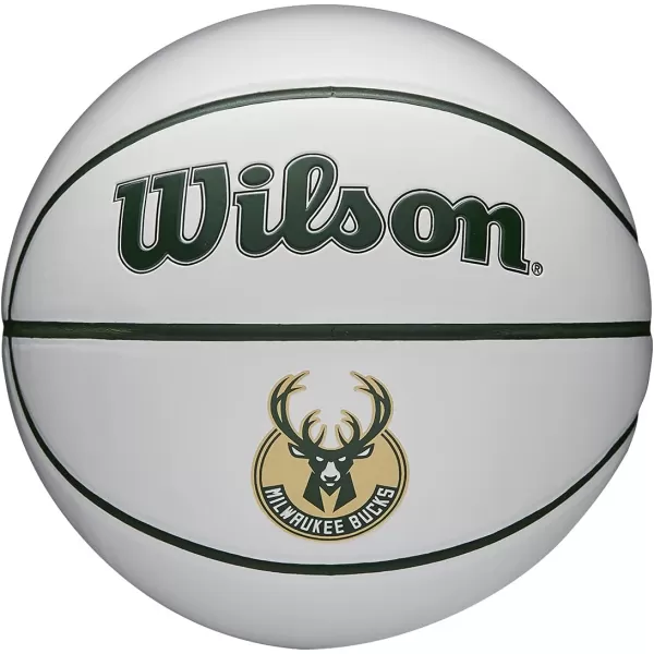WILSON NBA Alliance Series Basketballs - Team Logo Basketballs - 29.5" and Mini Sizes