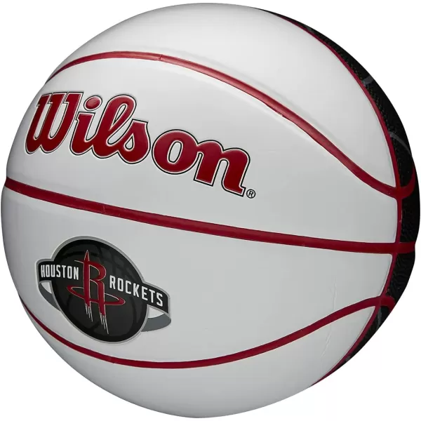 WILSON NBA Alliance Series Basketballs - Team Logo Basketballs - 29.5" and Mini Sizes