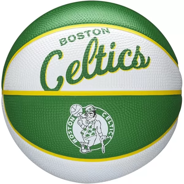 WILSON NBA Alliance Series Basketballs - Team Logo Basketballs - 29.5" and Mini Sizes
