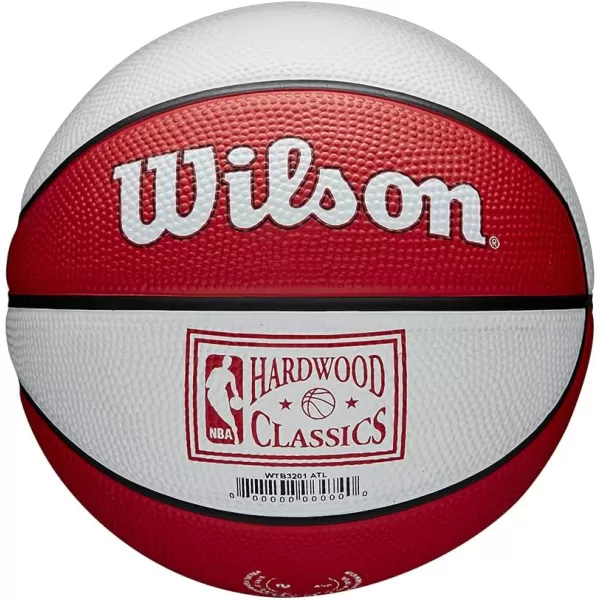 WILSON NBA Alliance Series Basketballs - Team Logo Basketballs - 29.5" and Mini Sizes
