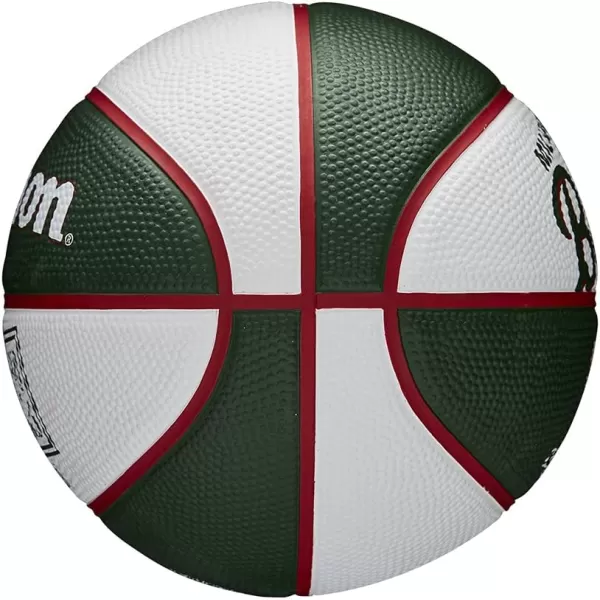 WILSON NBA Alliance Series Basketballs - Team Logo Basketballs - 29.5" and Mini Sizes