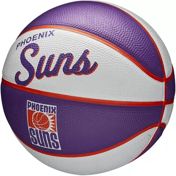 WILSON NBA Alliance Series Basketballs - Team Logo Basketballs - 29.5" and Mini Sizes