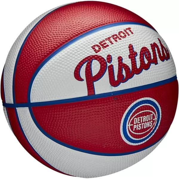 WILSON NBA Alliance Series Basketballs - Team Logo Basketballs - 29.5" and Mini Sizes