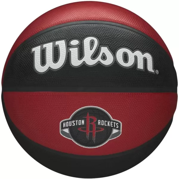 WILSON NBA Alliance Series Basketballs - Team Logo Basketballs - 29.5" and Mini Sizes