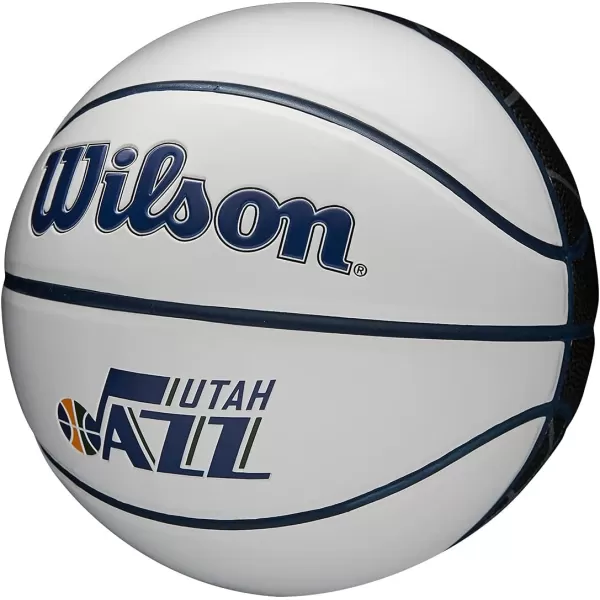 WILSON NBA Alliance Series Basketballs - Team Logo Basketballs - 29.5" and Mini Sizes