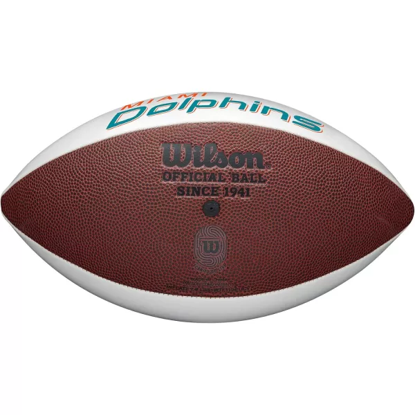 WILSON NFL Live Team Autograph Football