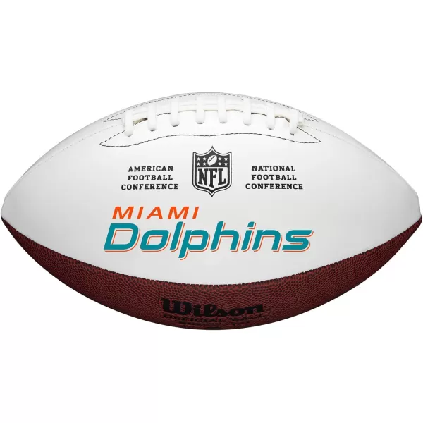 WILSON NFL Live Team Autograph Football