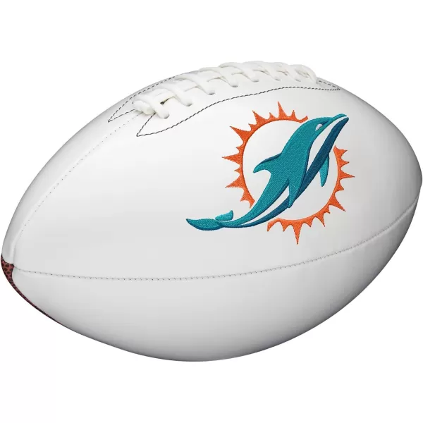 WILSON NFL Live Team Autograph Football