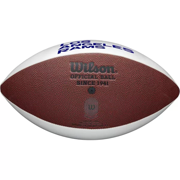 WILSON NFL Live Team Autograph Football