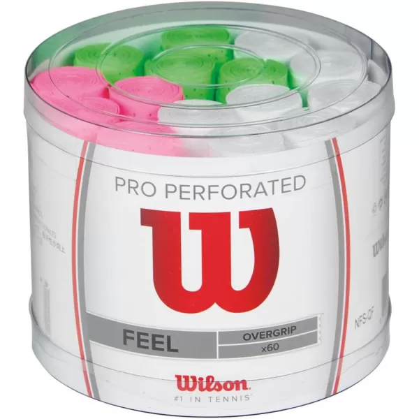 WILSON Sensation Pro Tennis Racquet Over Grip, White