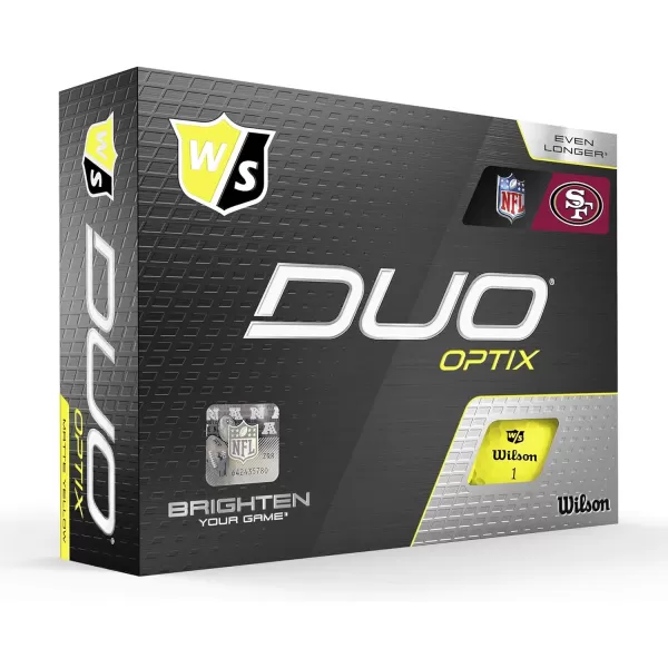WILSON Staff Duo Soft/Soft+/NFL Golf Ball