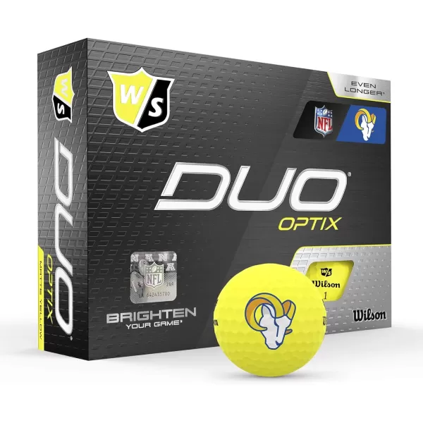 WILSON Staff Duo Soft/Soft+/NFL Golf Ball