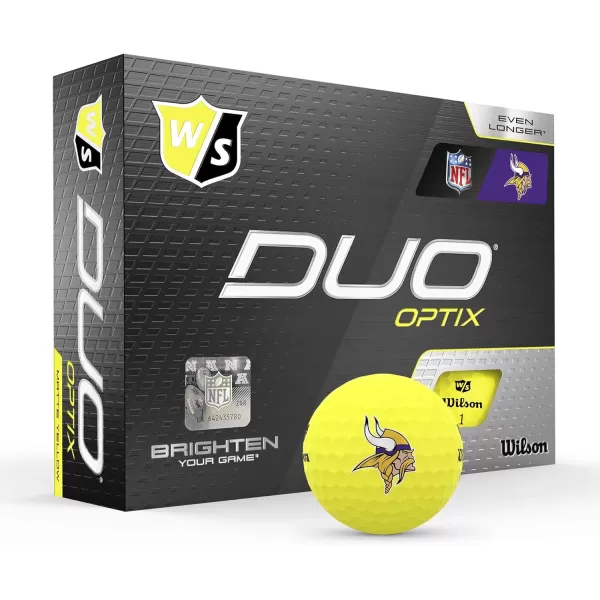 WILSON Staff Duo Soft/Soft+/NFL Golf Ball