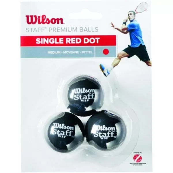 WILSON Staff Squash Balls)