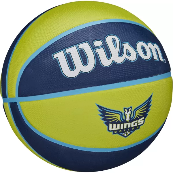 WILSON WNBA Team Tribute Basketballs - Women's Official, Size 6-28.5"