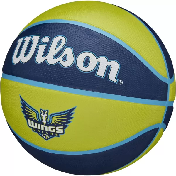 WILSON WNBA Team Tribute Basketballs - Women's Official, Size 6-28.5"