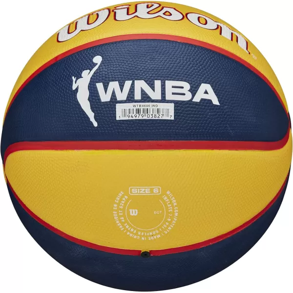 WILSON WNBA Team Tribute Basketballs - Women's Official, Size 6-28.5"