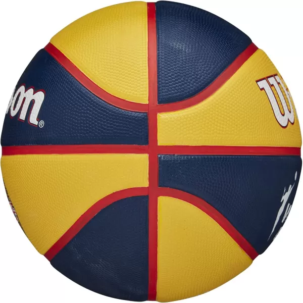 WILSON WNBA Team Tribute Basketballs - Women's Official, Size 6-28.5"