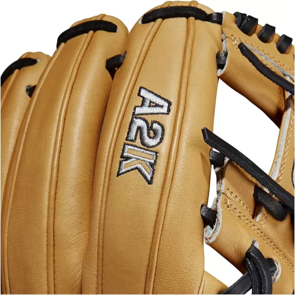 Wilson A2K Infield Baseball Gloves - 11.5", 11.75" and 12", Right Hand Throw