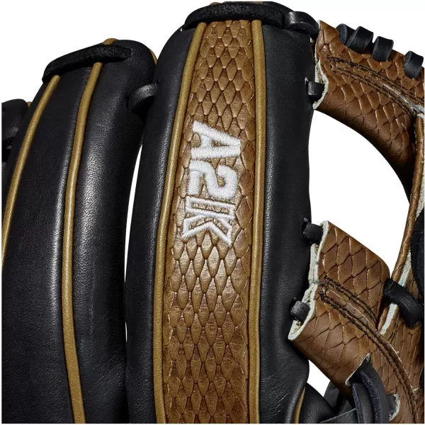 Wilson A2K Infield Baseball Gloves - 11.5", 11.75" and 12", Right Hand Throw