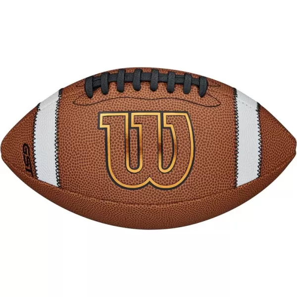 WILSON GST Composite Footballs - Tan