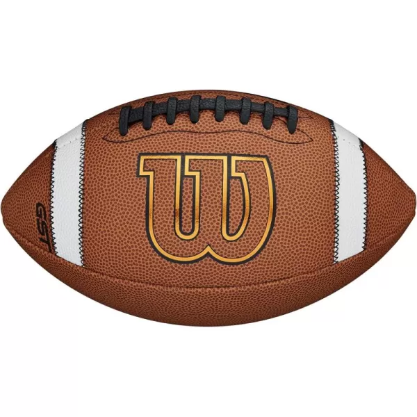 WILSON GST Composite Footballs - Tan