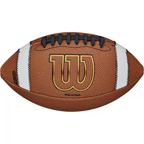 WILSON GST Composite Footballs - Tan